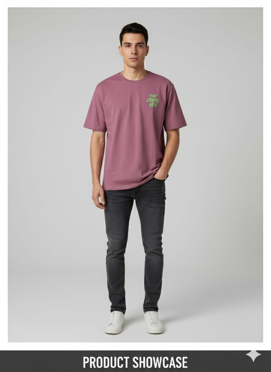 Casual Mauve T-shirt