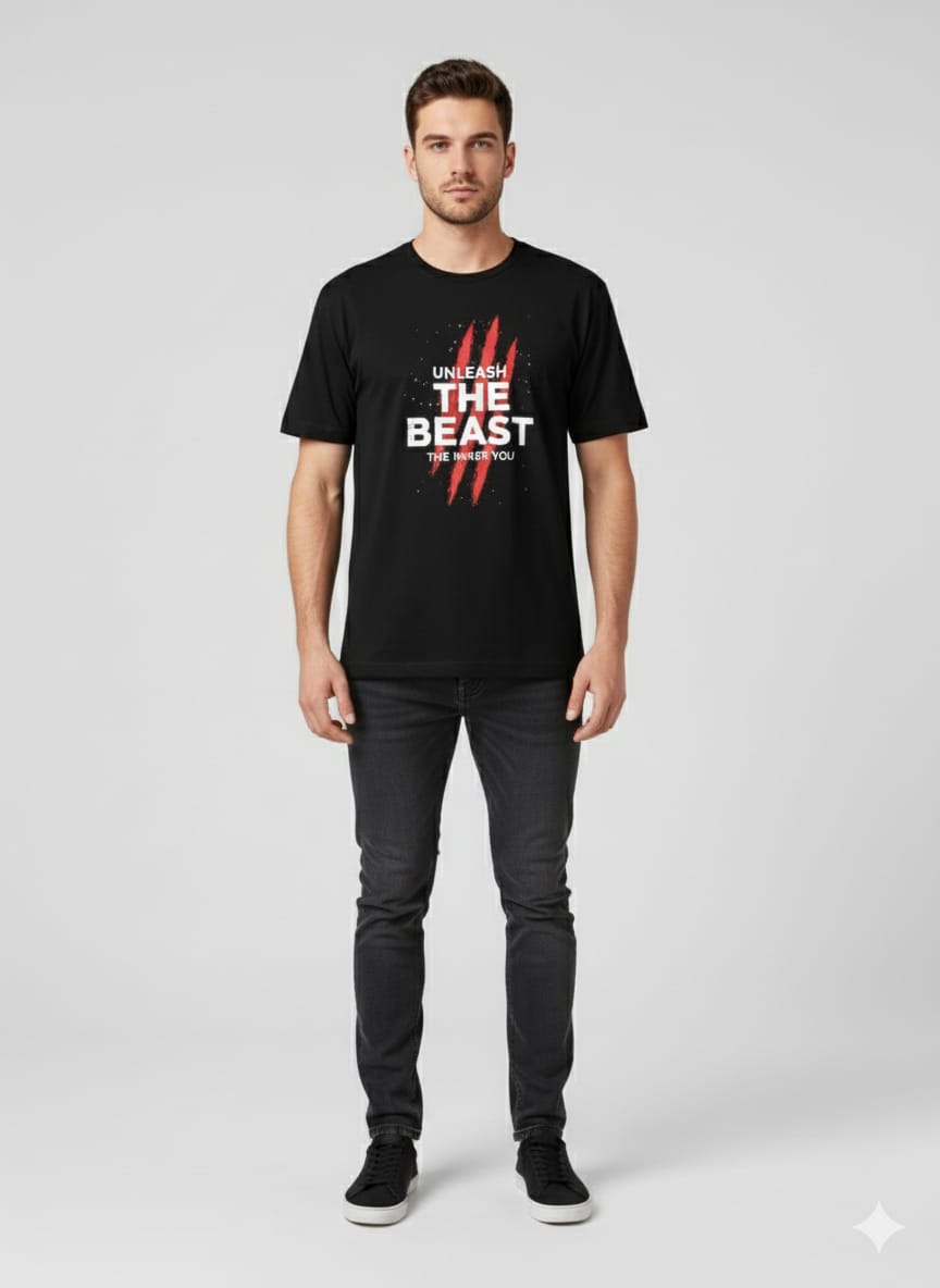 Unleash the Beast Polyester T-shirt