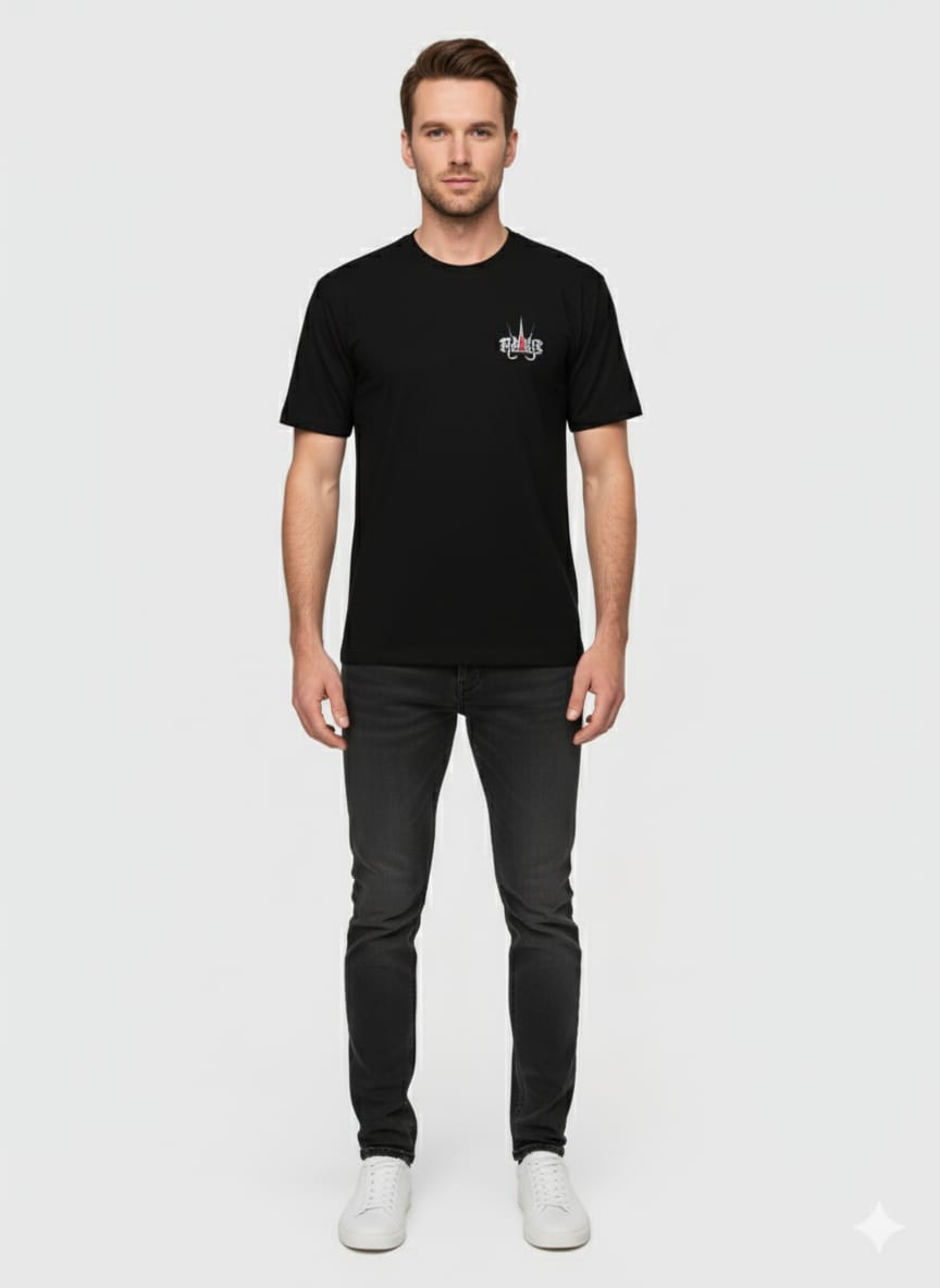 Black Graphic T-Shirt