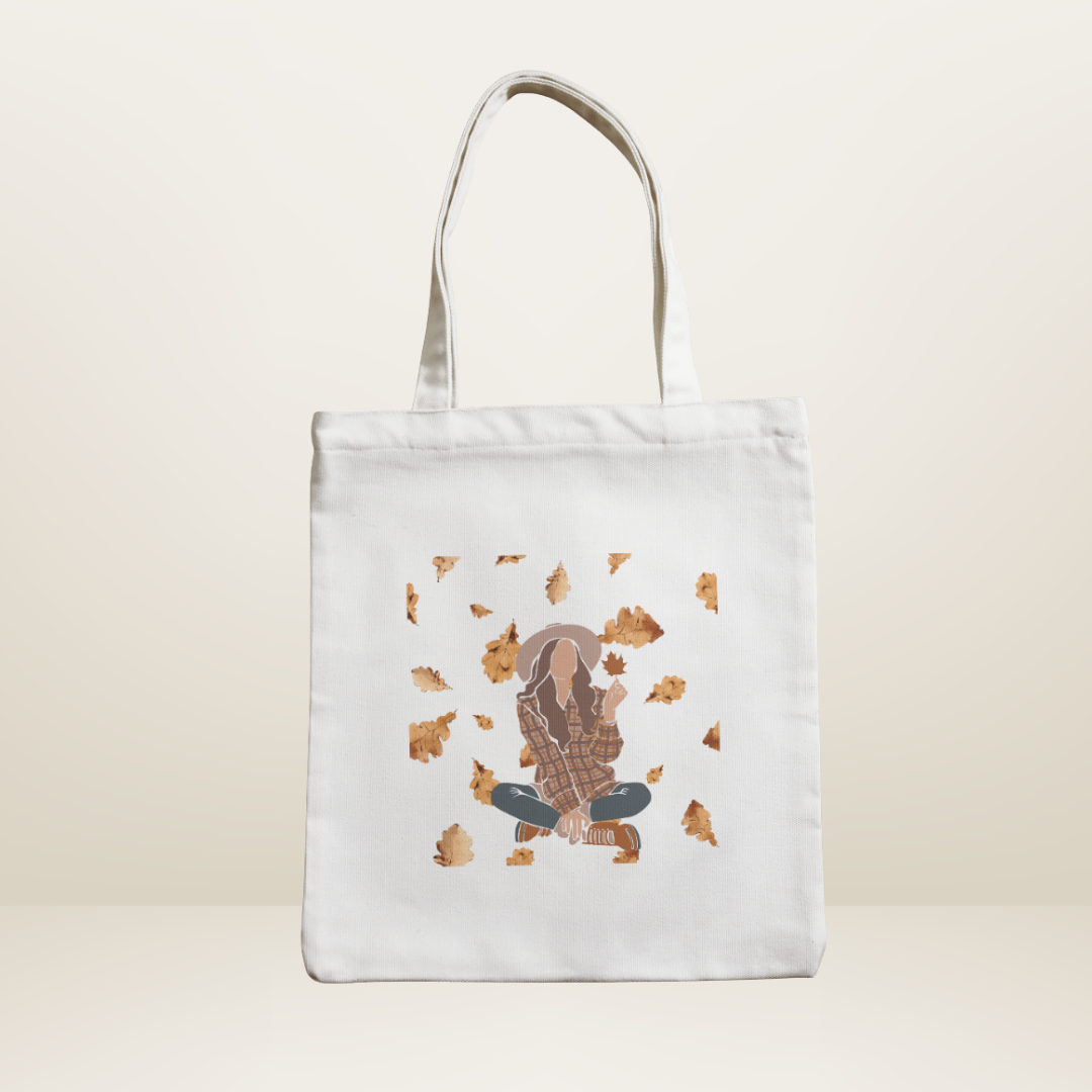 Bolsa de tela otoño