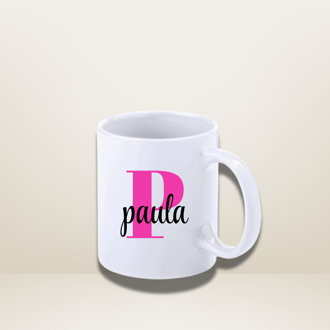 Taza personalizada con tu nombre