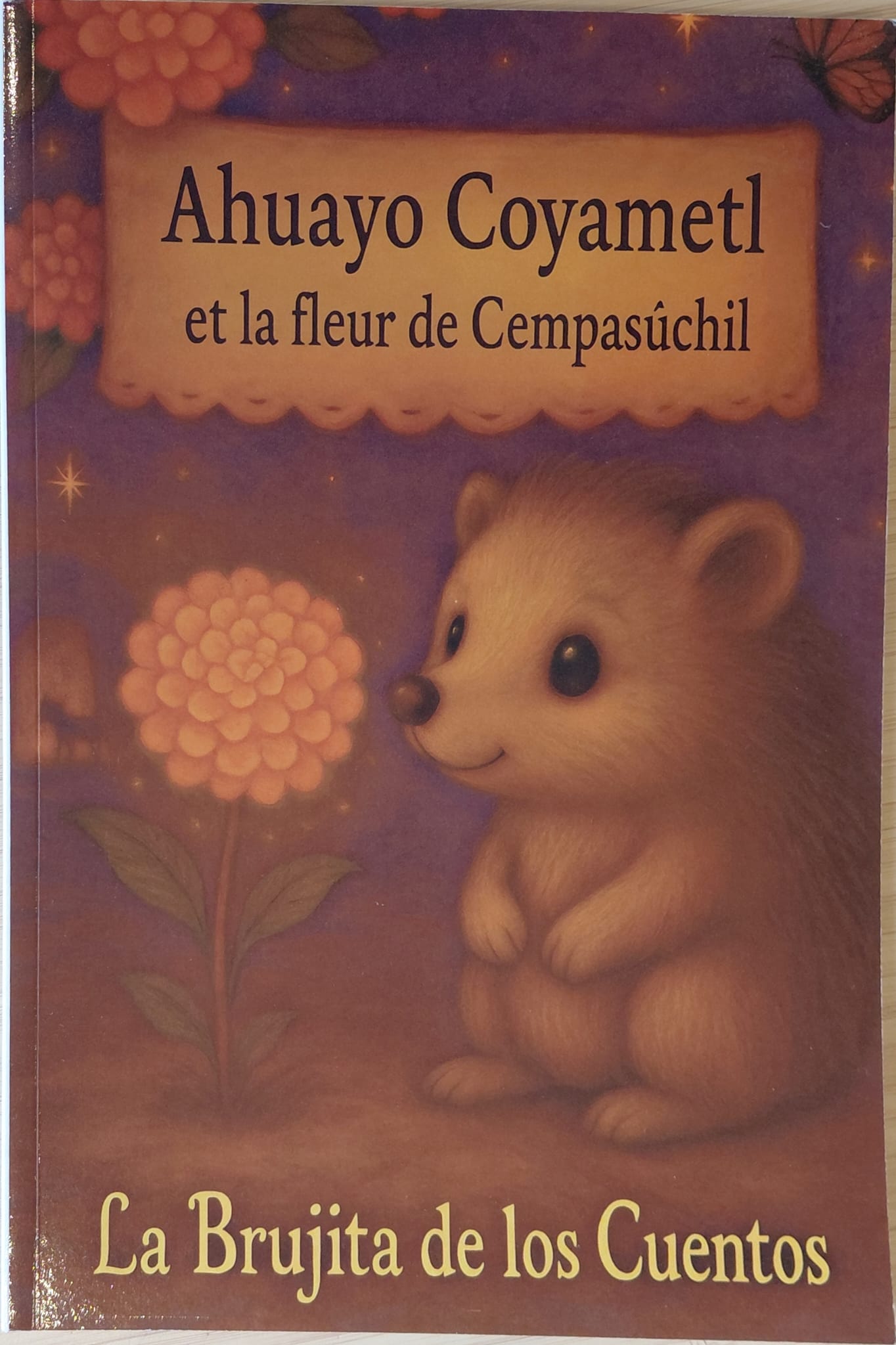 Ahuayo Coyametl et la fleur de cempasúchil