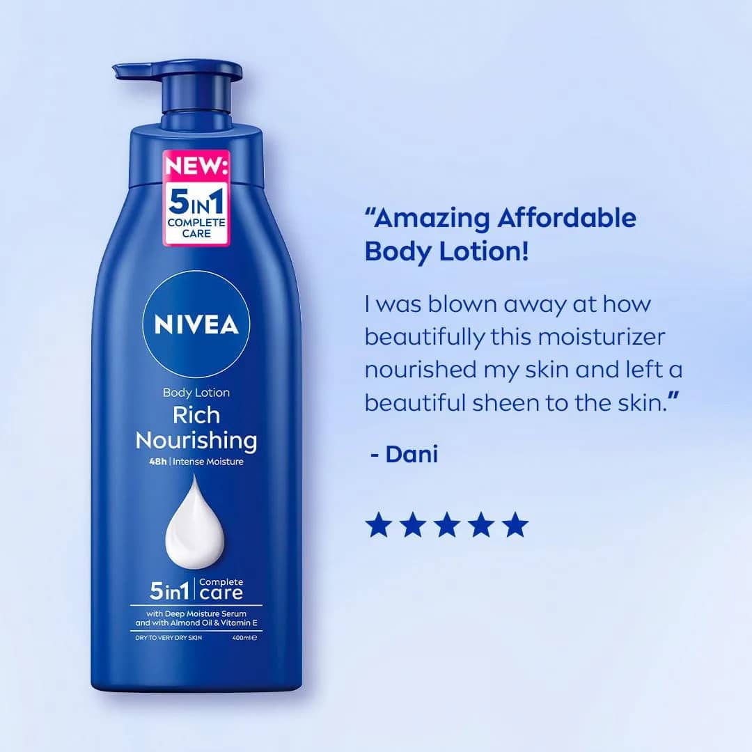 NIVEA Rich Nourishing Body Lotion
