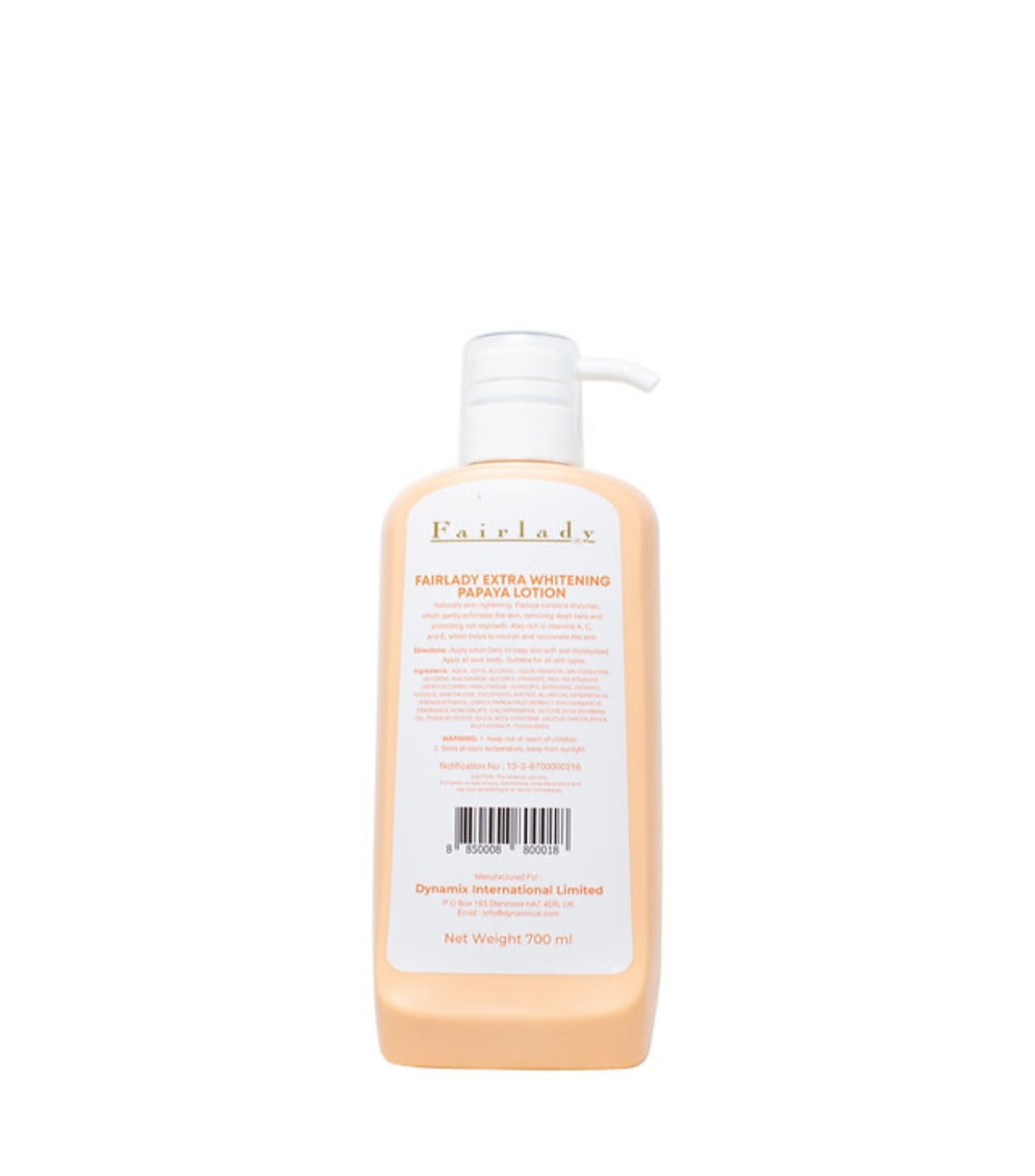 Fairlady Papaya Lotion