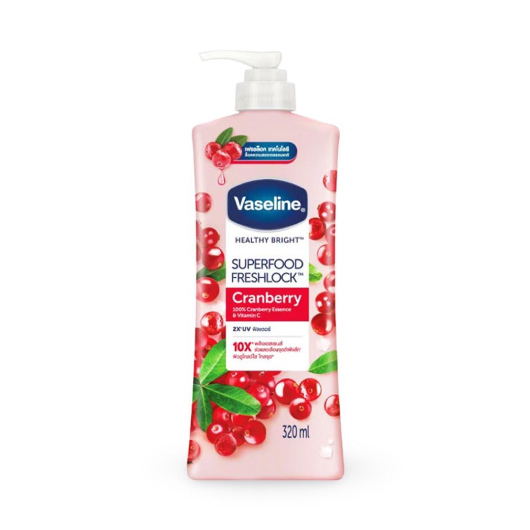 Vaseline Healthy Bright Superfood Freshlock Cranberry Lotion