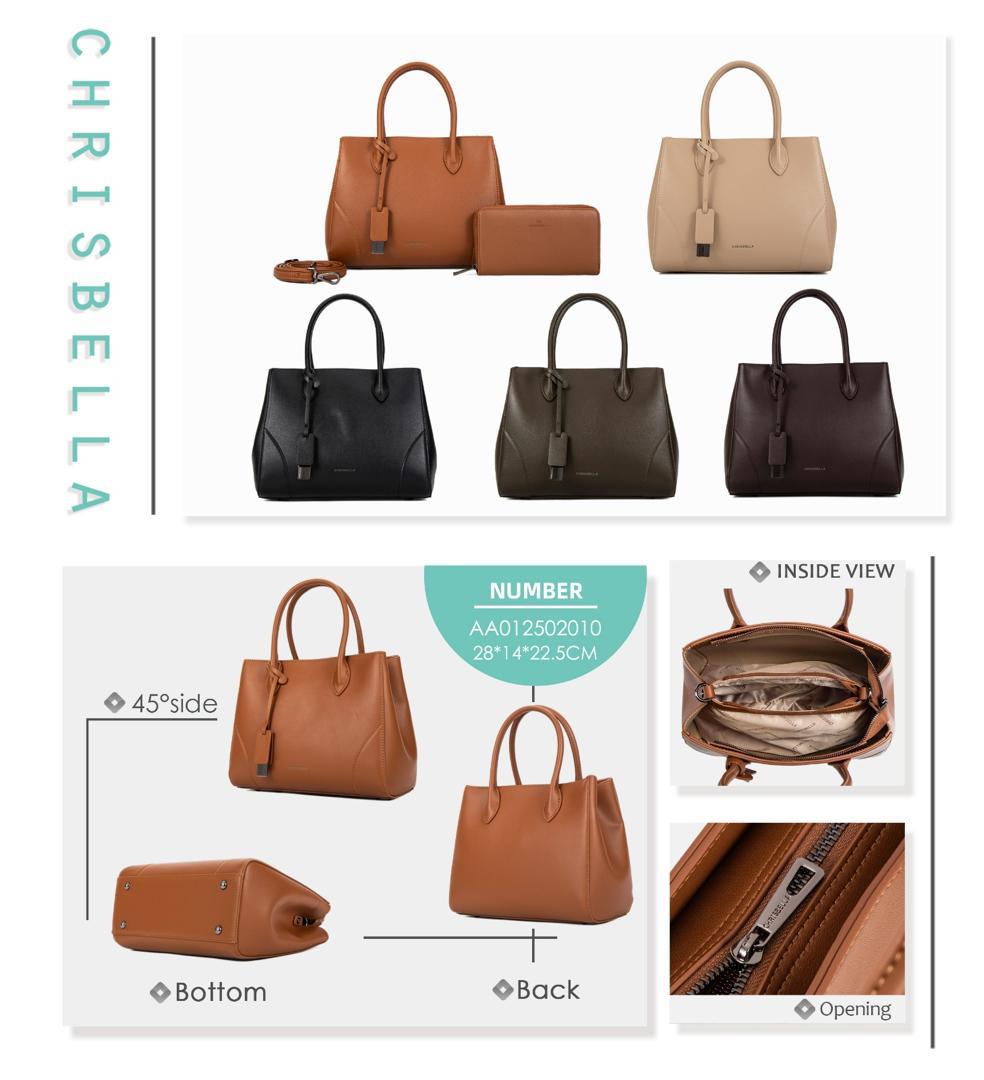 Chrisbella Fashion Handbag Set