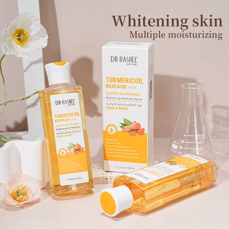 DR RASHEL Turmeric Oil with Kojic Acid
