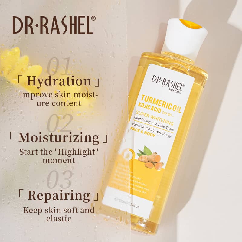 DR RASHEL Turmeric Oil with Kojic Acid