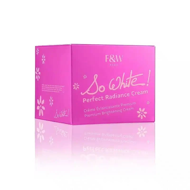F&W So White! Perfect Radiance Cream