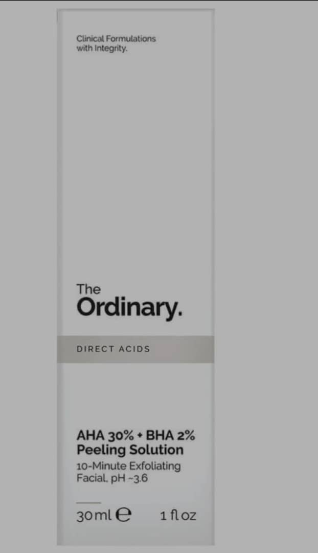 The Ordinary AHA 30% + BHA 2% Peeling Solution
