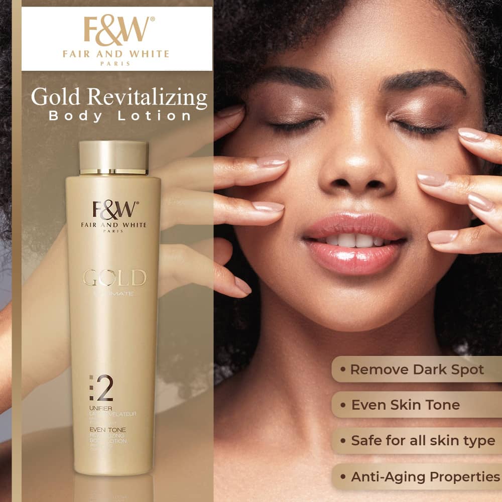 Fair and White Gold Revitalizing Body Lotion