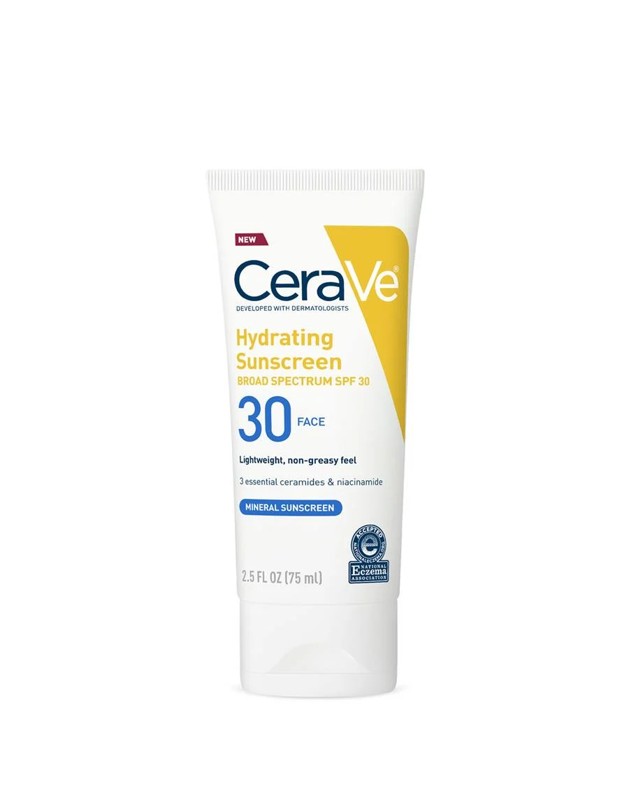 CeraVe Hydrating Mineral Sunscreen SPF 30