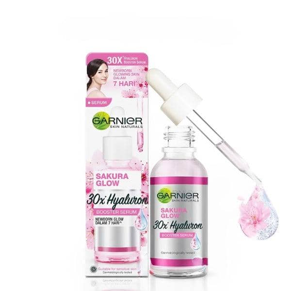 Garnier Sakura Glow 30x Hyaluron Booster Serum