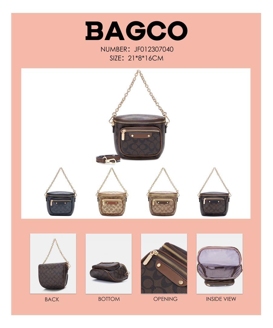 Bagco Chain Handle Crossbody Bag