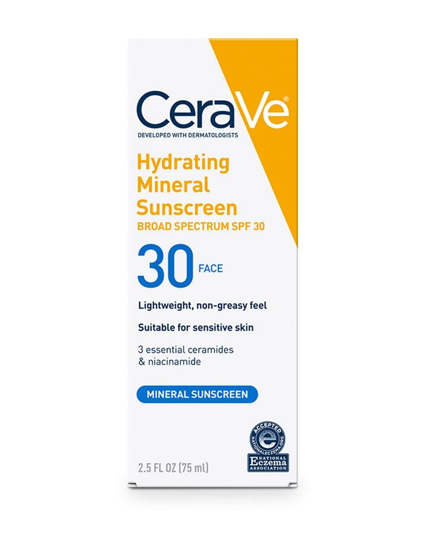 CeraVe Hydrating Mineral Sunscreen SPF 30