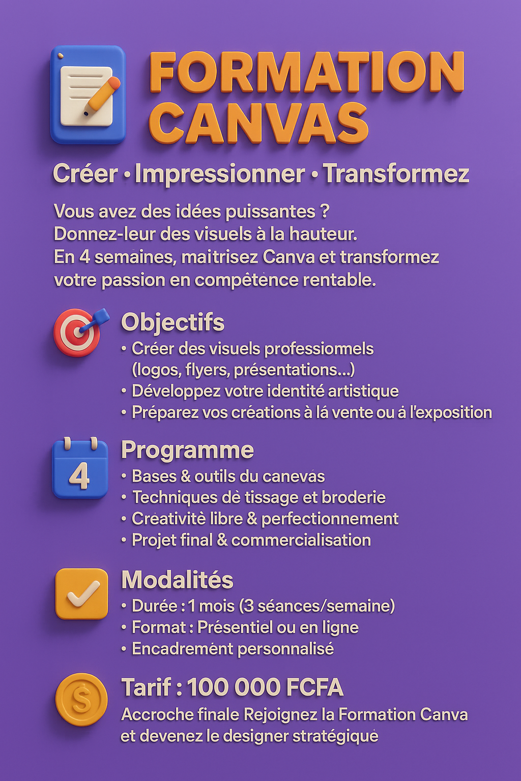 Formation canva