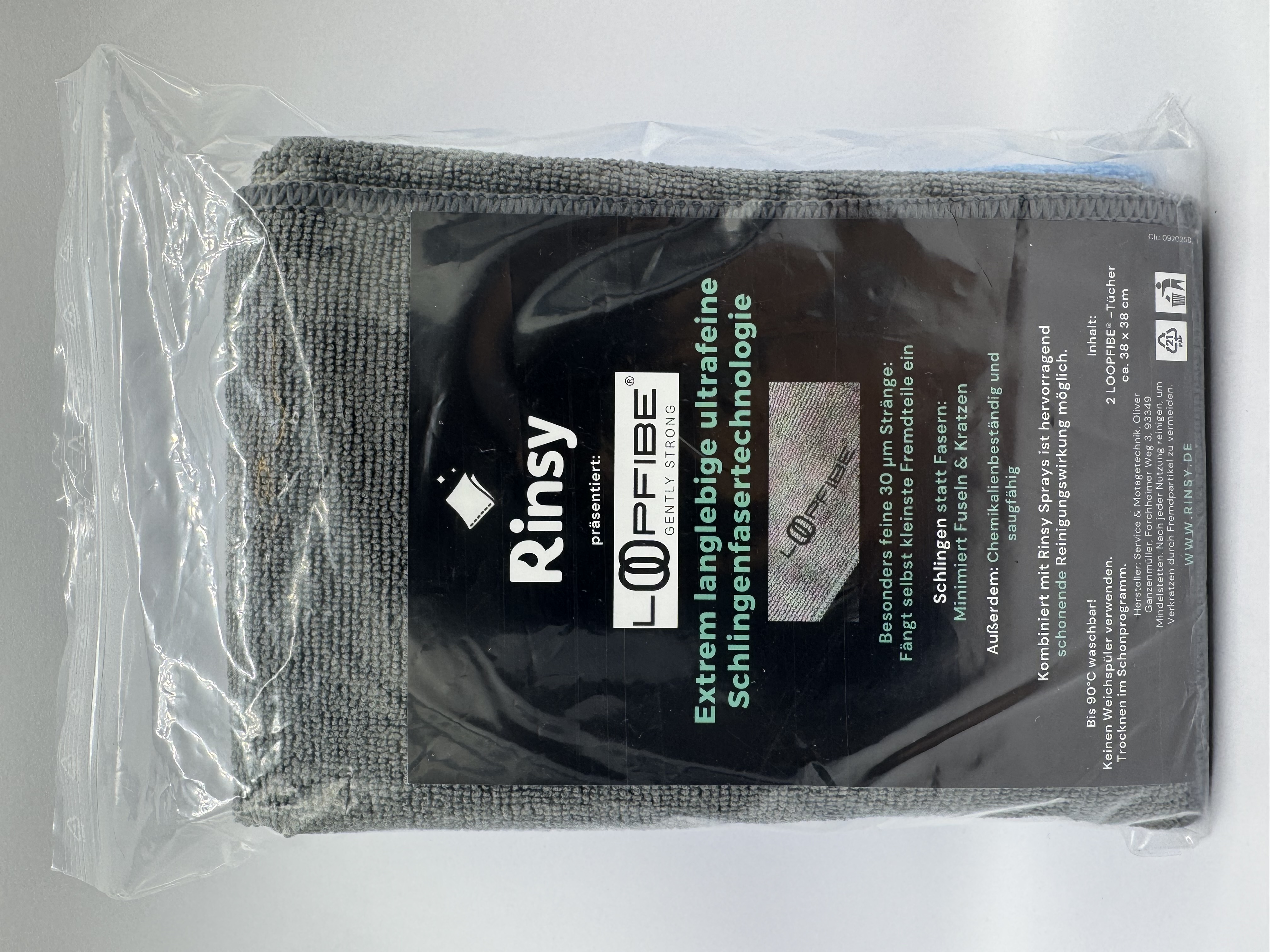 Loopfibe Feines Schlingen-Poliertuch