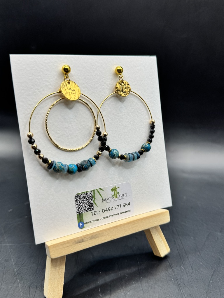Boucles d’oreilles artisanales