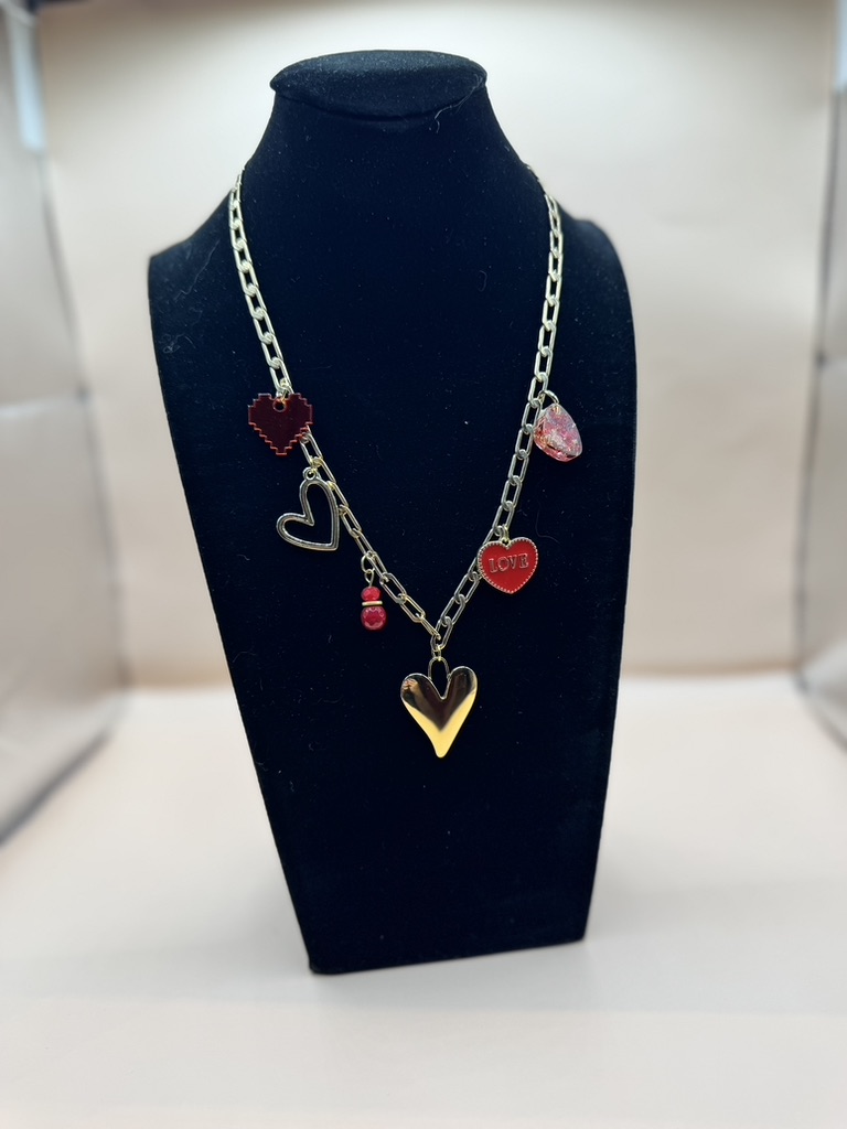 Collier pendentif cœur