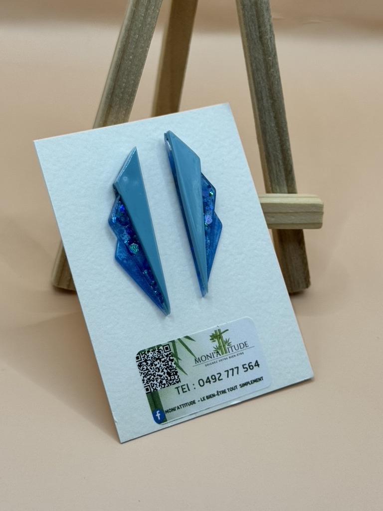 Boucles d’oreilles géométriques