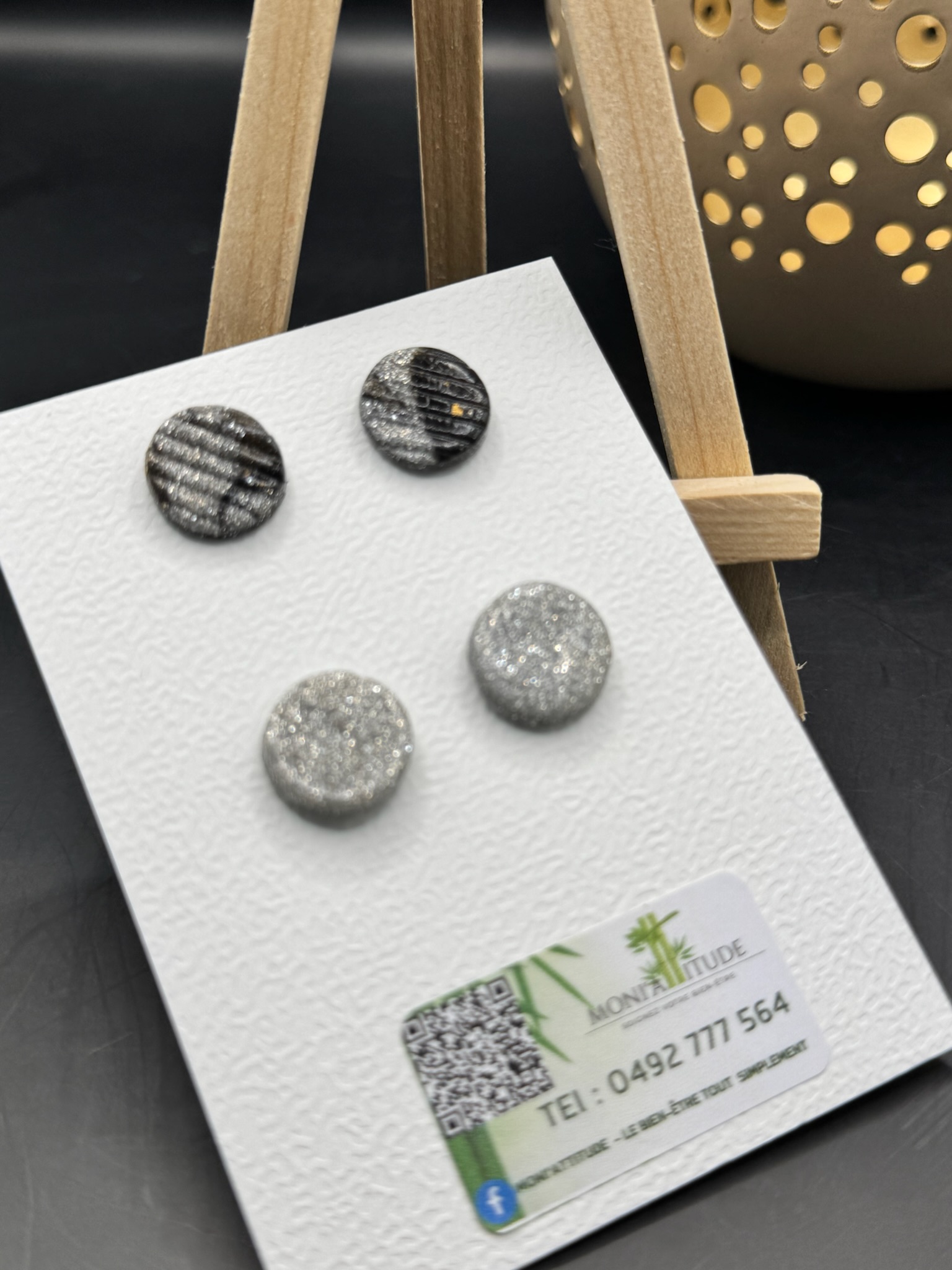 Boucles d'oreilles Duo de Choc