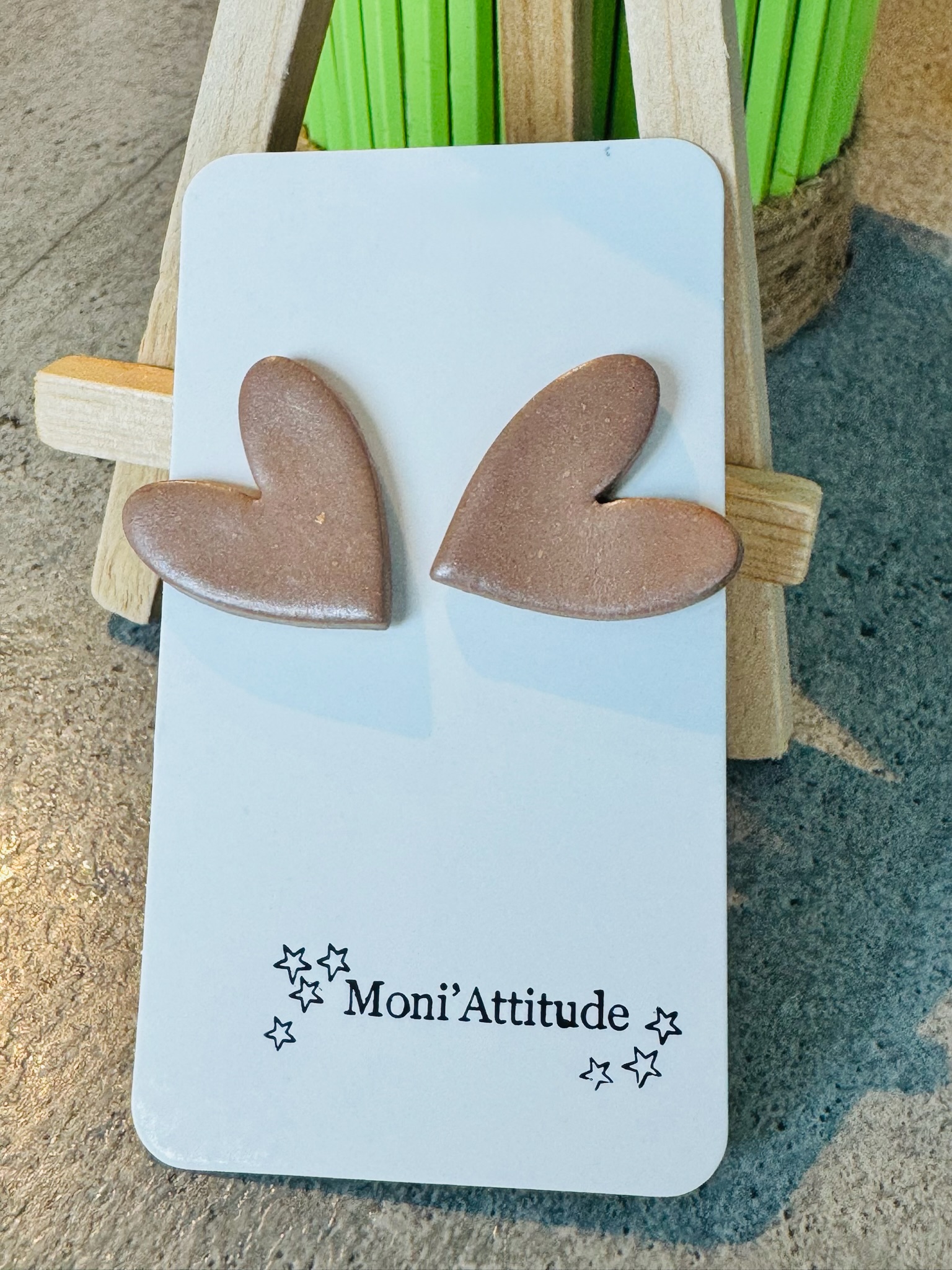 Boucles d’oreilles cœur