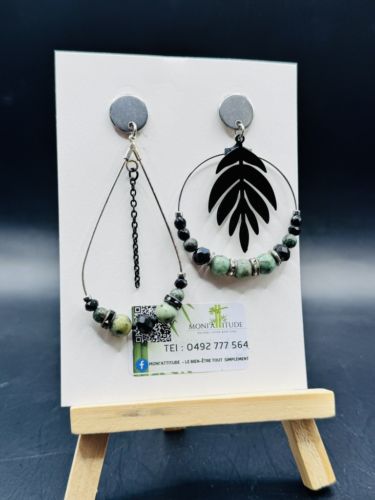 Boucles d'oreilles artisanales