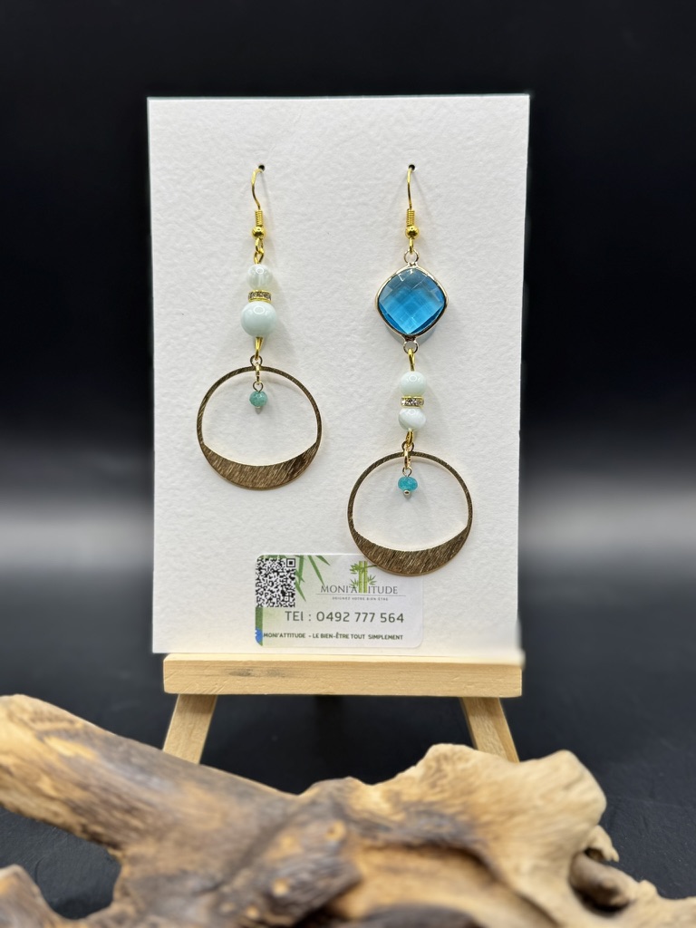 Boucles d'oreilles artisanales