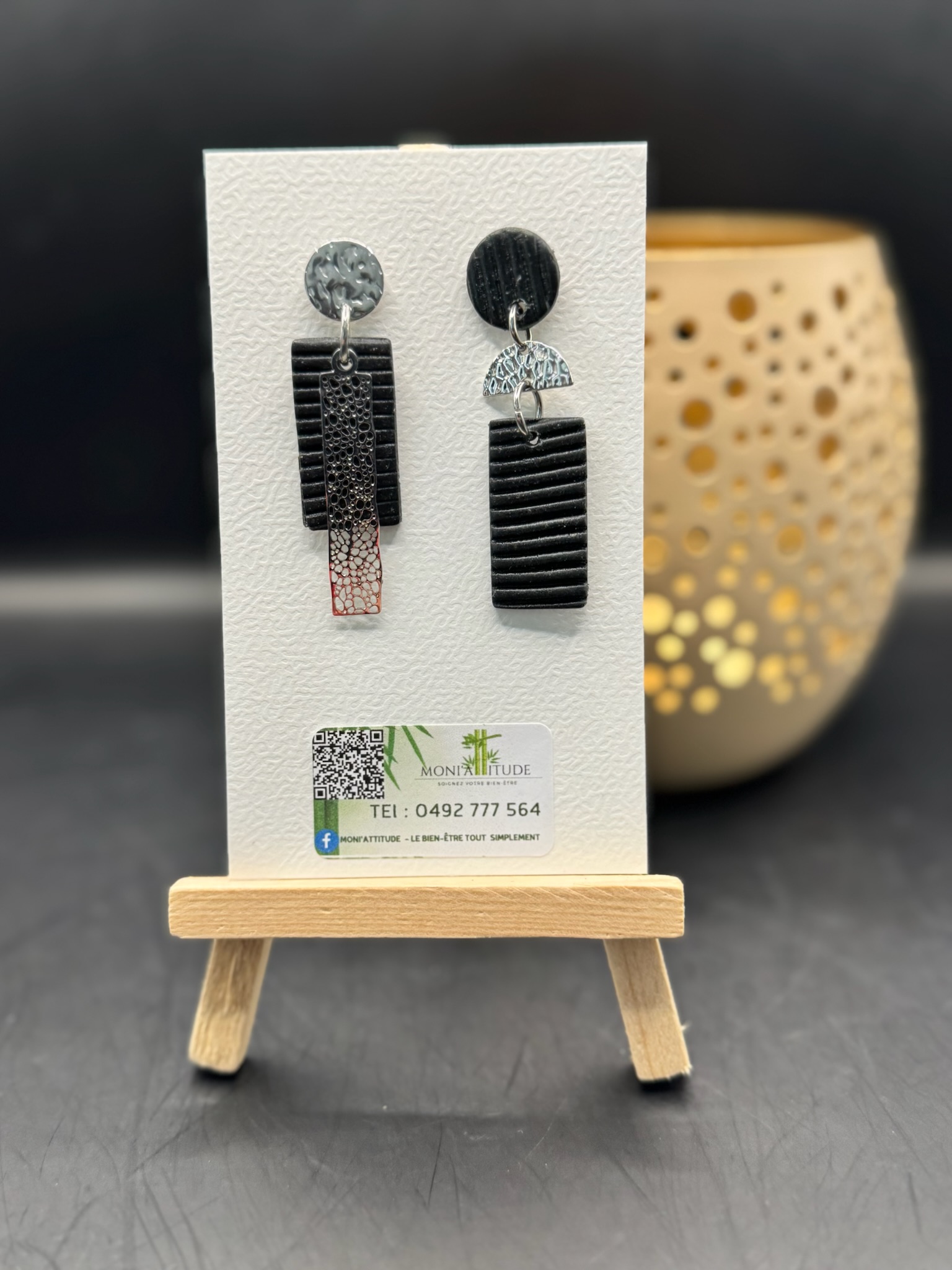 Boucles d'oreilles artisanales et originales 