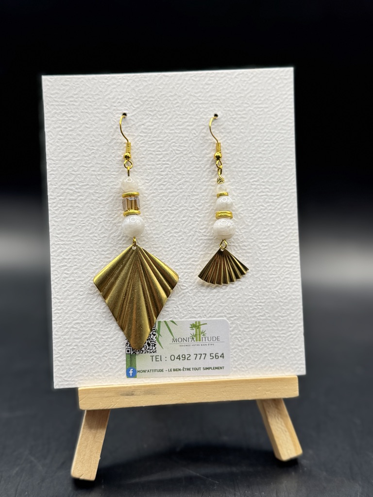 Boucles d'oreilles artisanales