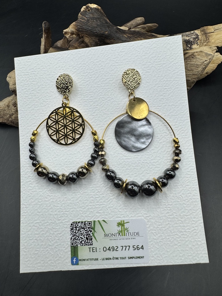 Boucles d’oreilles artisanales