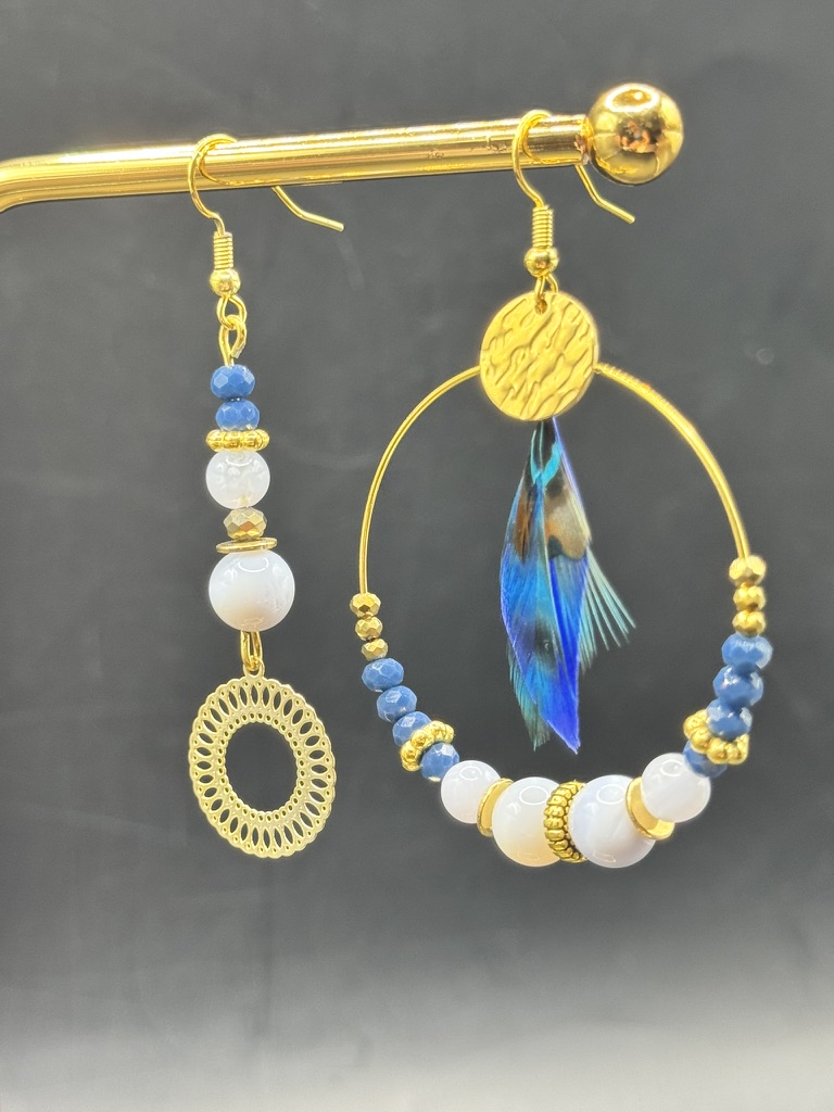 Boucles d'oreilles artisanales