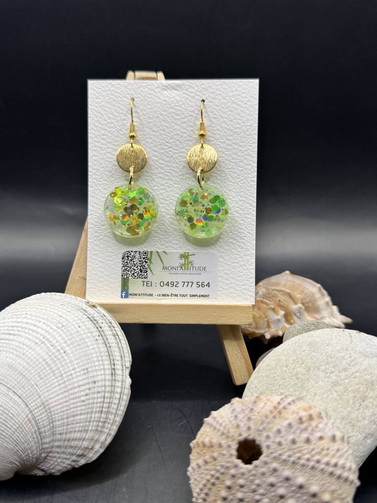 Boucles d'oreilles artisanales