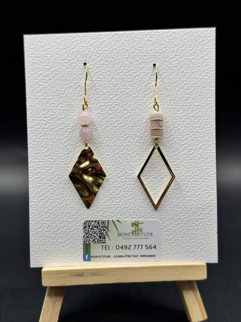 Boucles d'oreilles artisanales