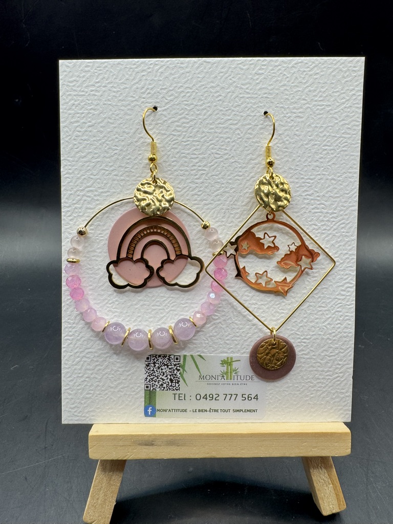 Boucles d’oreilles artisanales