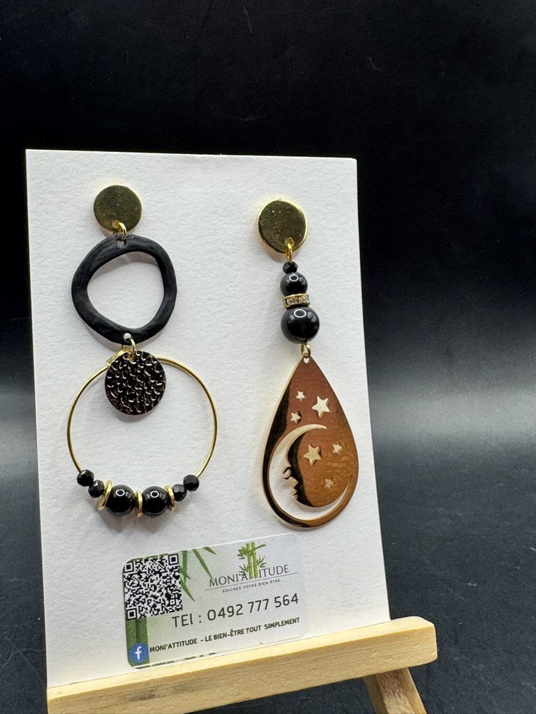 Boucles d'oreilles artisanales