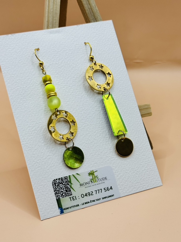 Boucles d'oreilles fantaisie