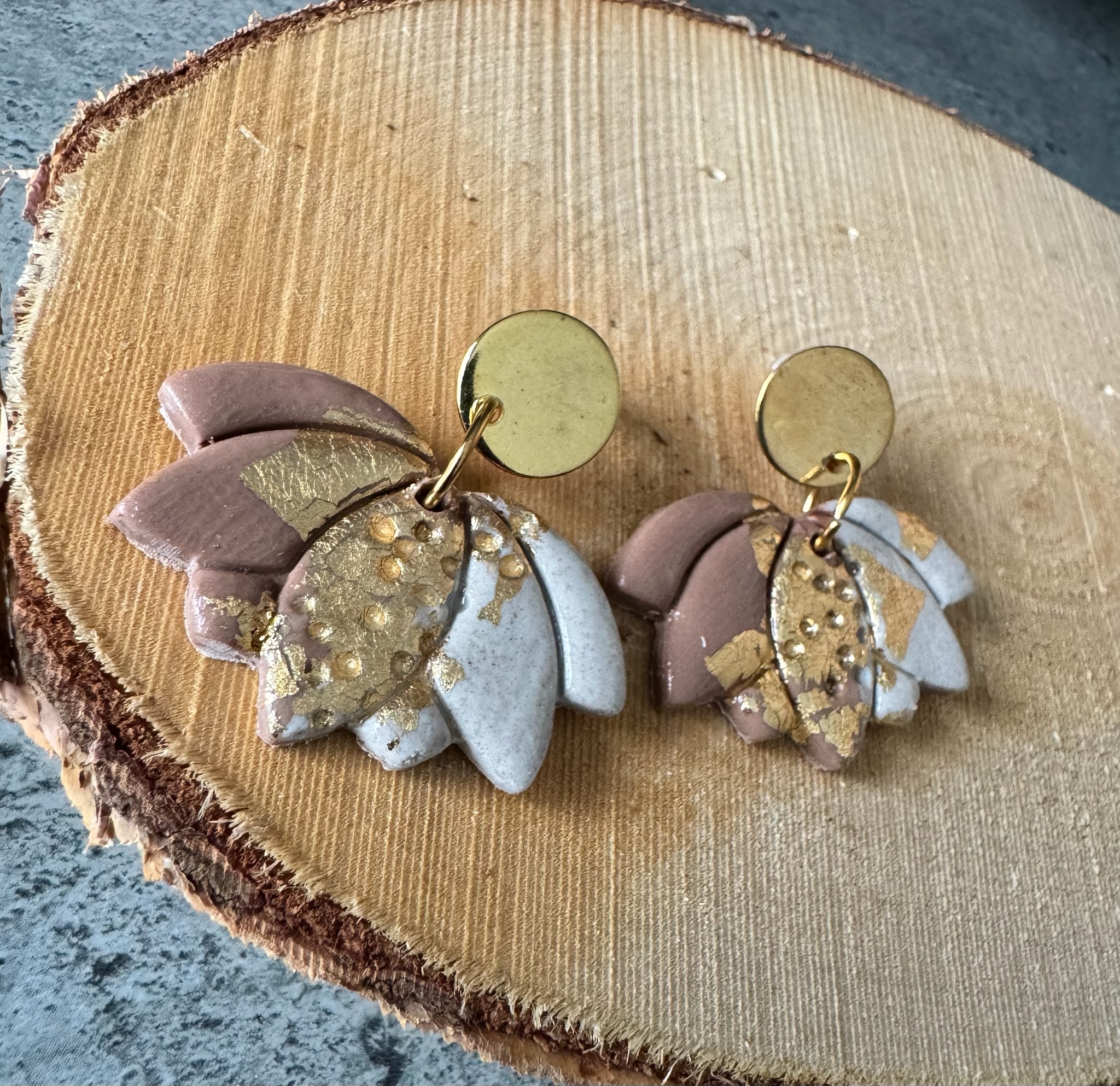 Boucles d'oreilles artisanales