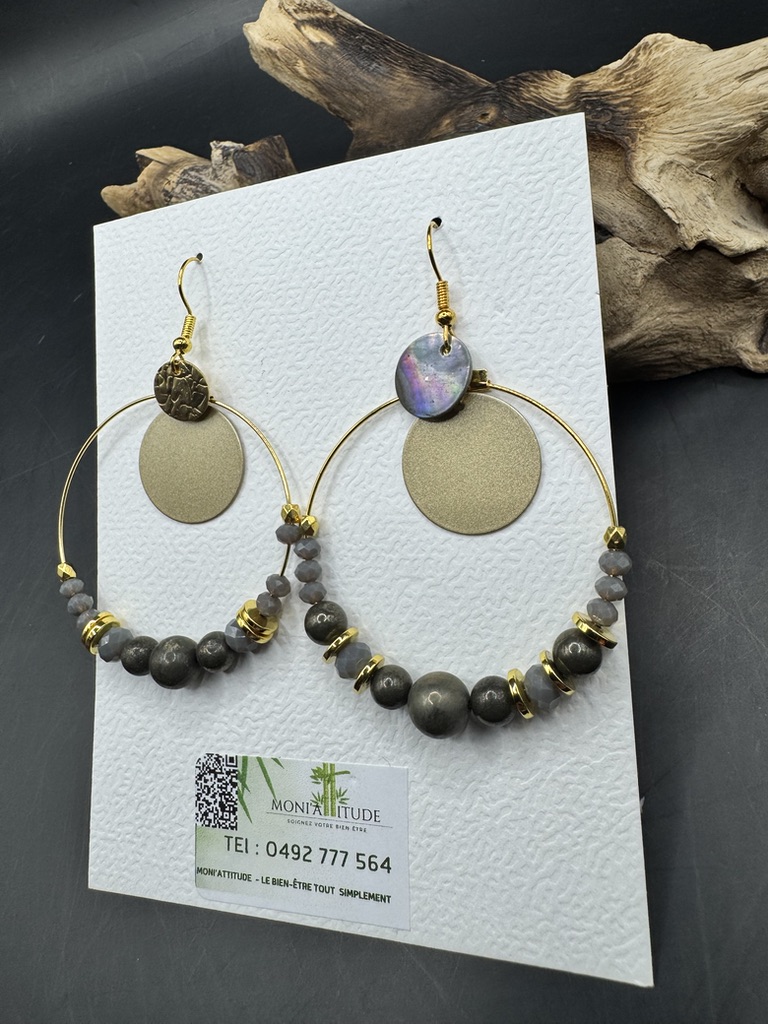 Boucles d’oreilles artisanales