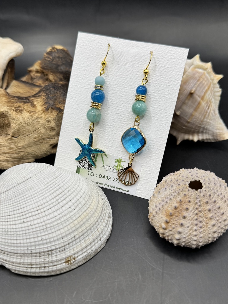 Boucles d’oreilles plage