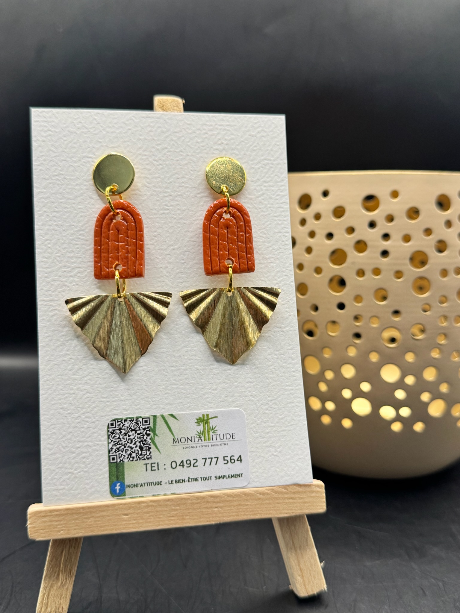 Boucles d’oreilles artisanales