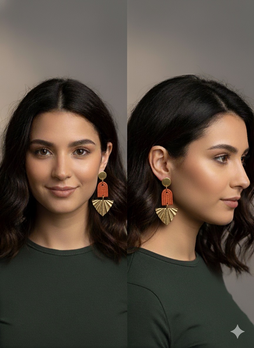 Boucles d’oreilles artisanales