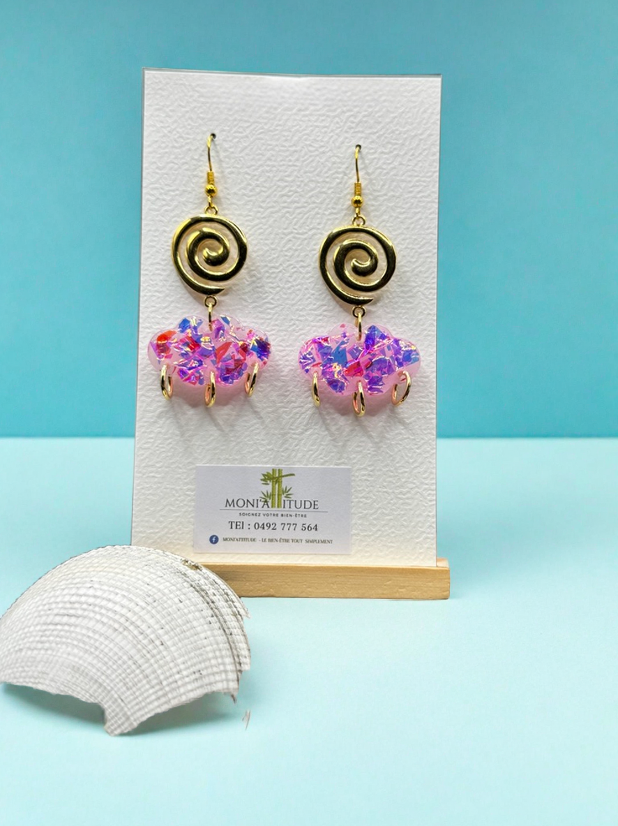 Boucles d'oreilles artisanales