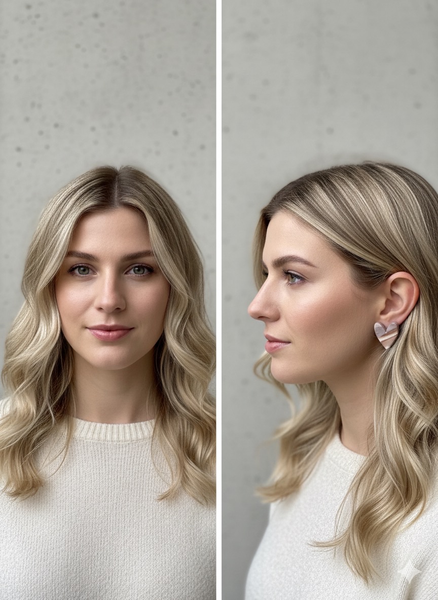 Boucles d’oreilles cœurs en argile