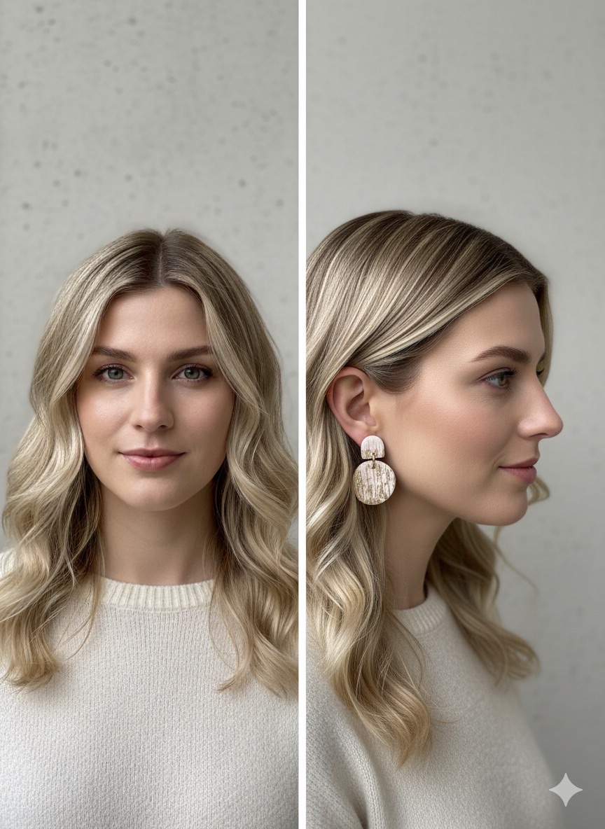 Boucles d'oreilles en argile polymère