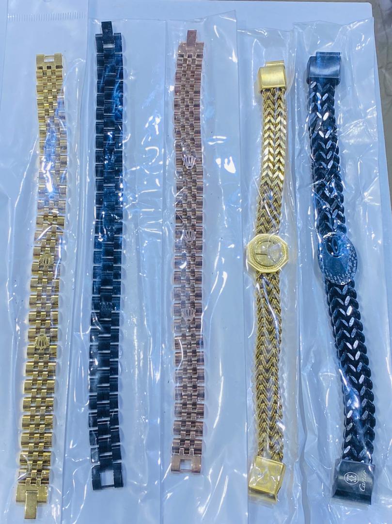 Bracelets en acier inoxydable