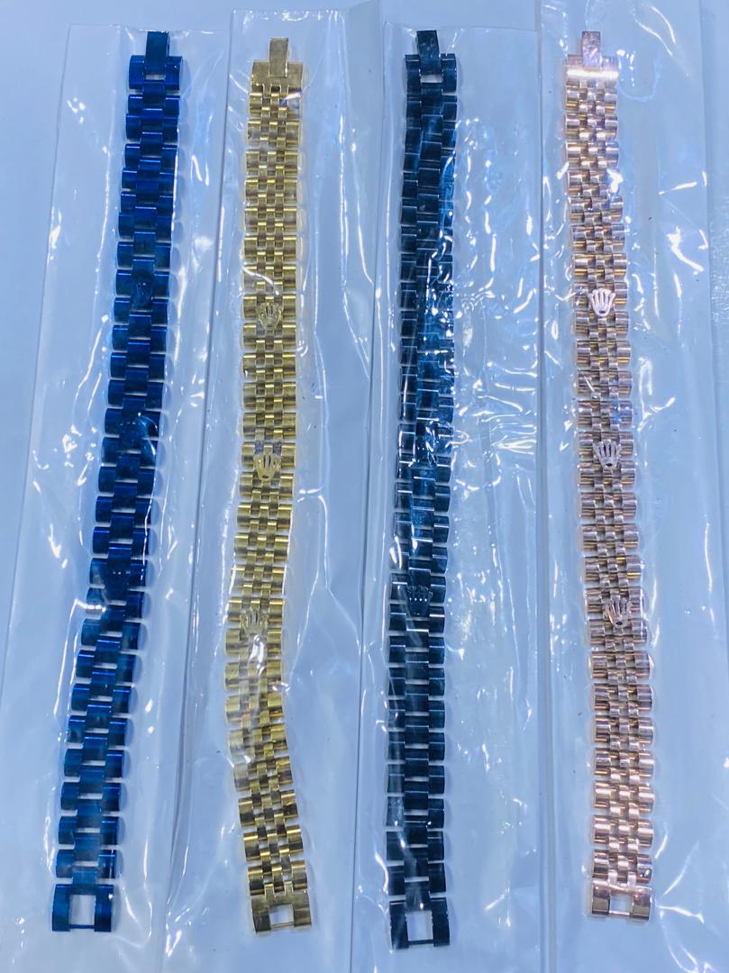 Bracelets en acier inoxydable