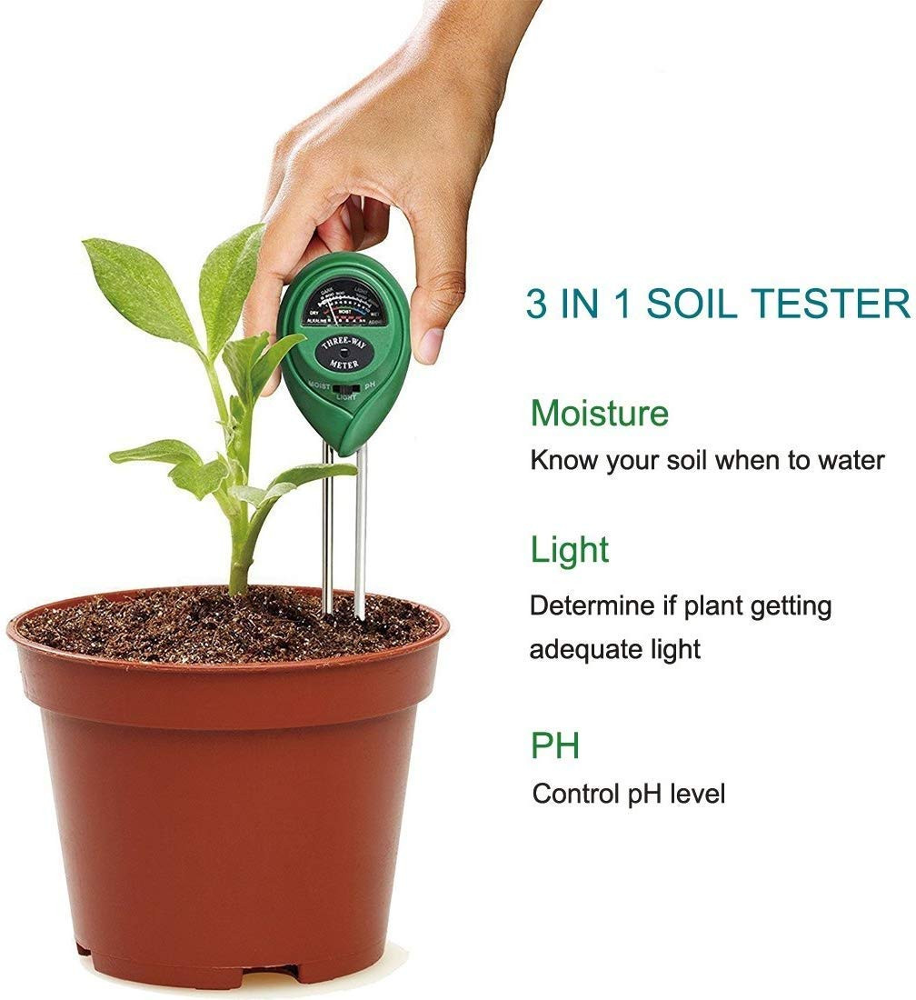 Solar 3 in 1 Soil TESTER