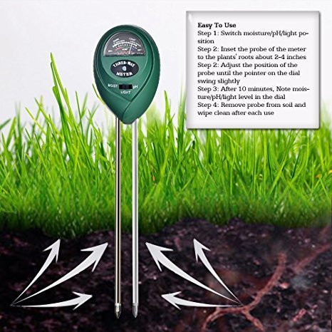 Solar 3 in 1 Soil TESTER