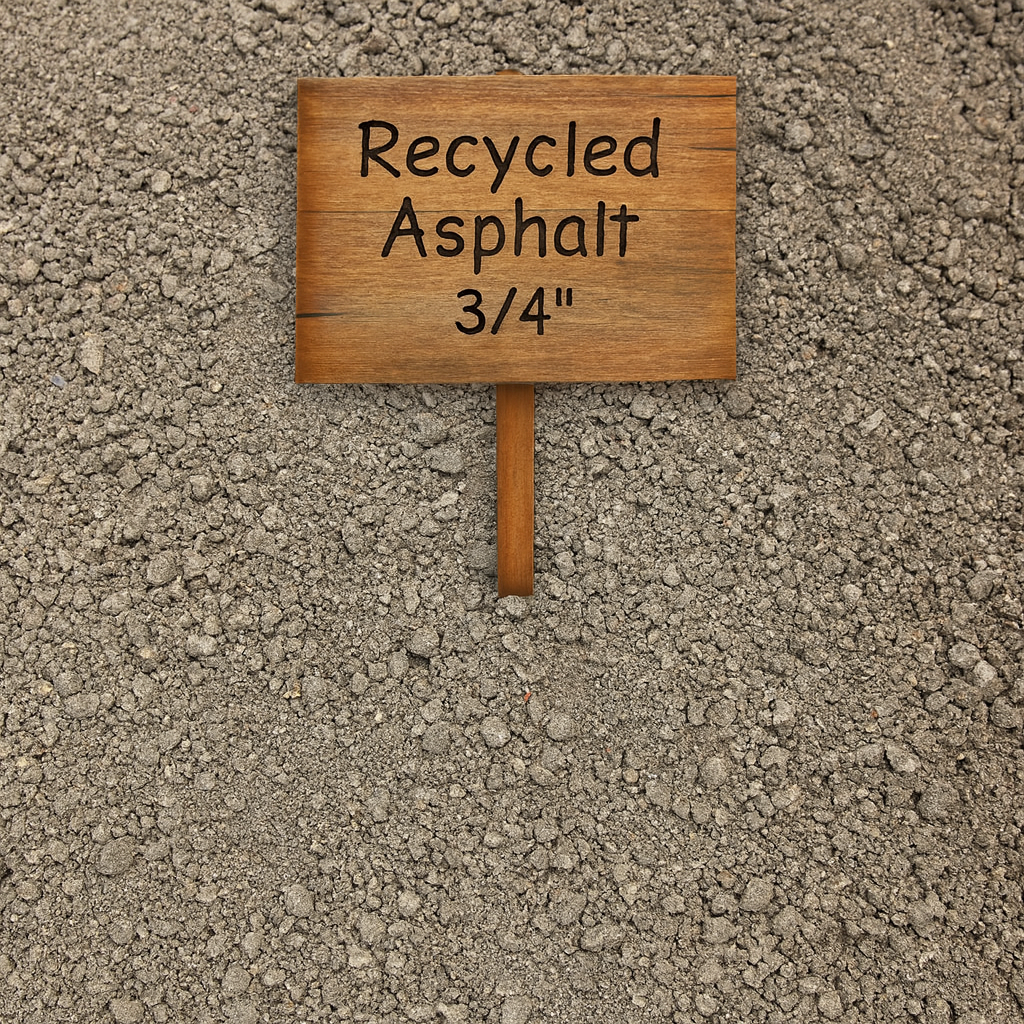 Recycled Asphalt 3/4" 1-Ton